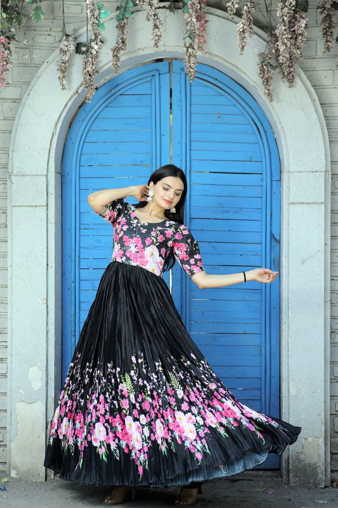  KA-1042 Floral Printed Gown Catalog